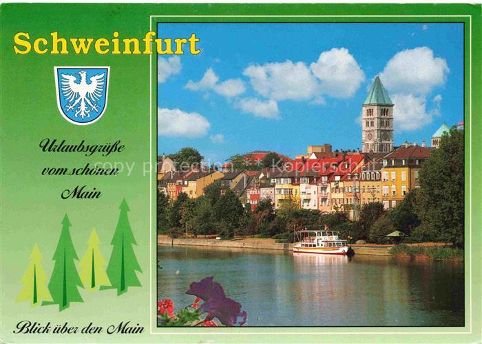 SCHWEINFURT Main Mainpartie Fahrgastschiff