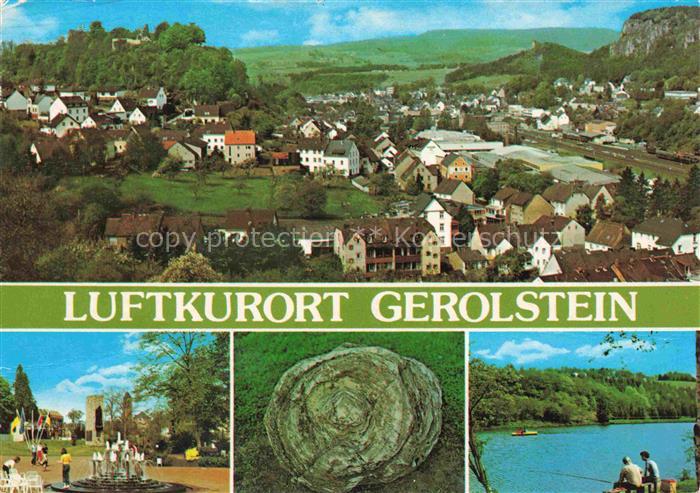 Gerolstein Rheinland-Pfalz Panorama Park Fliegeraufnahme Angelsee