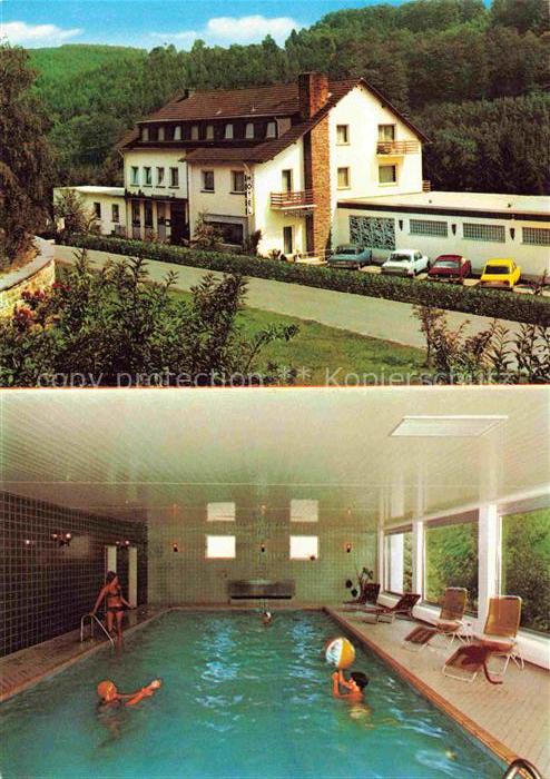 Pruem Eifel Rheinland-Pfalz Hotel Tannenhof Hallenbad