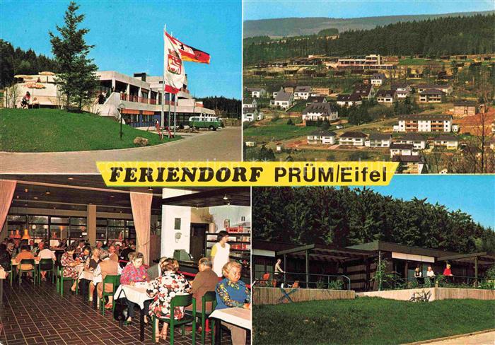 Pruem Eifel Rheinland-Pfalz Feriendorf des Erholungswerks der Deutschen Bundespo