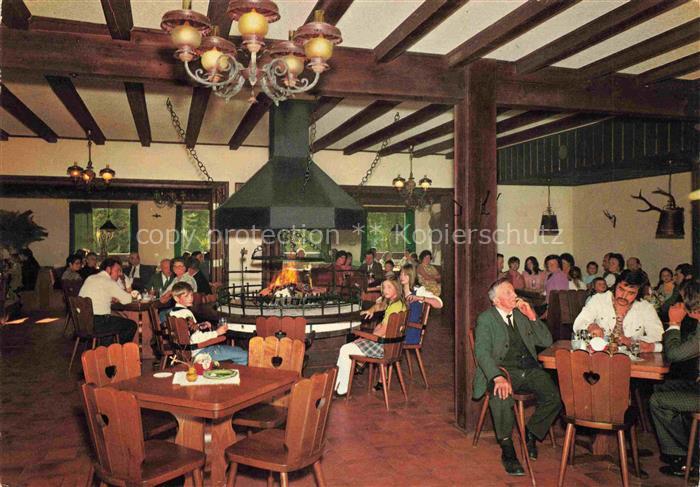 Schnee Eifel Blockhaus Restaurant Schwarzer Mann