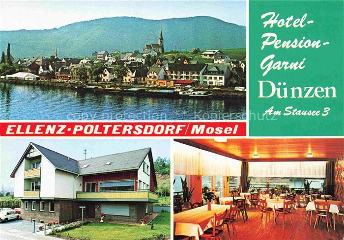 Ellenz-Poltersdorf Mosel Panorama PensionHaus Duenzen Gastraum