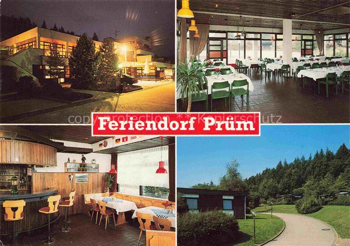 Pruem Eifel Rheinland-Pfalz Feriendorf Pruem Gastraeume Bar