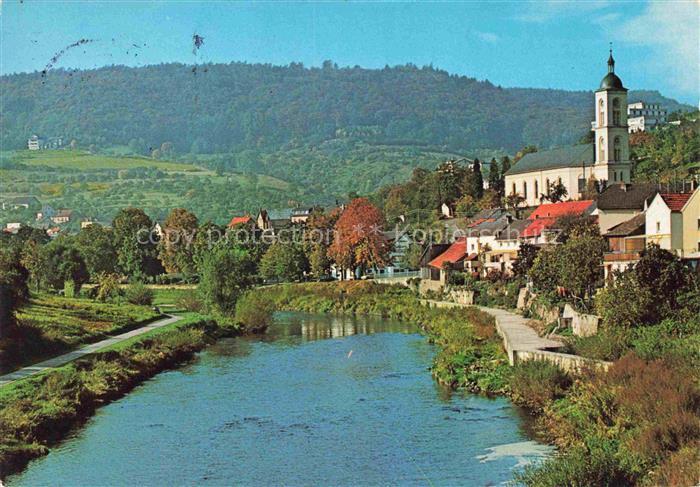 Bollendorf  Suedeifel Eifelkreis Bitburg-Pruem Rheinland-Pfalz Panorama Kirche
