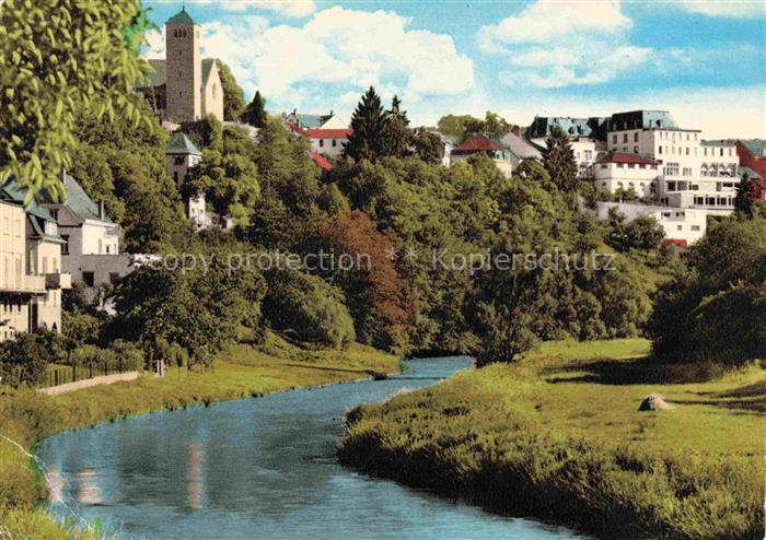 Kyllburg Eifelkreis Rheinland-Pfalz Partie an der Kyll