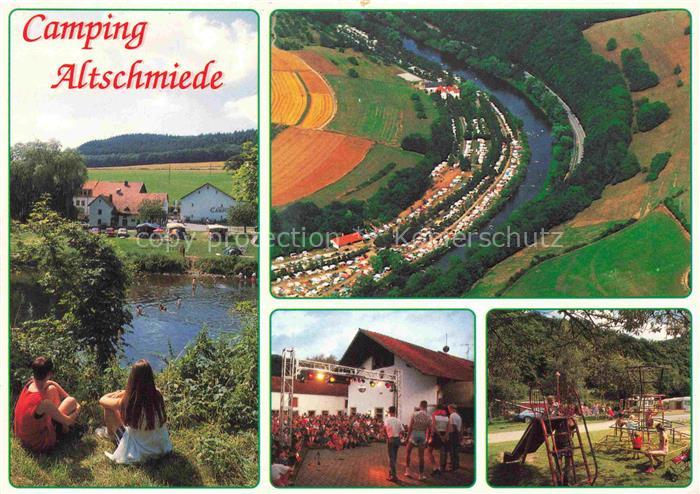 Bollendorf Suedeifel Eifelkreis Bitburg-Pruem Rheinland-Pfalz Camping Altschmie
