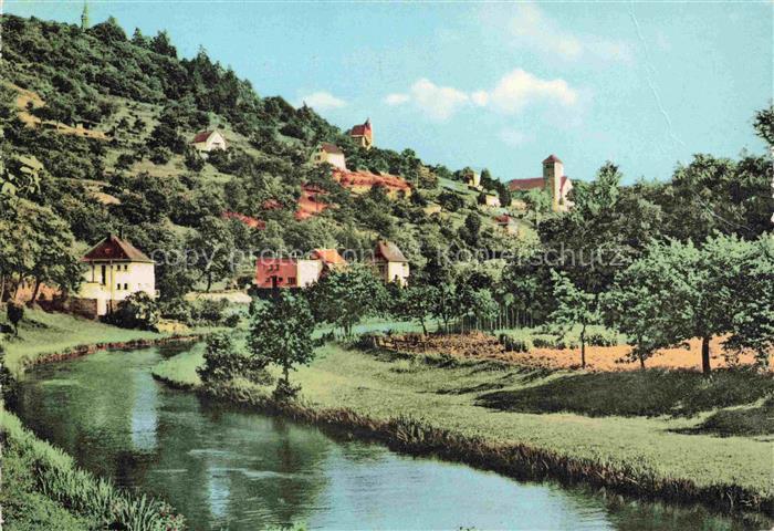Kyllburg Eifelkreis Rheinland-Pfalz Partie an der Kyll