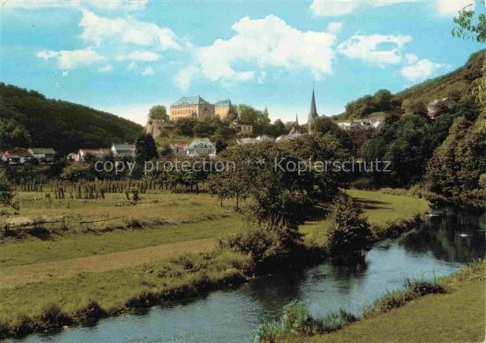 Malberg Eifel Panorama Schloss
