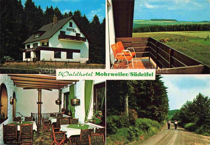 Mohrweiler Malberg Eifelkreis Bitburg-Pruem Rheinland-Pfalz Waldhotel Restaurant