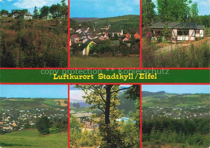 Stadtkyll Orts und Teilansichten Panorama