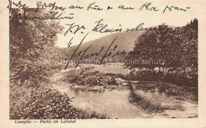 Laasphe BAD LAASPHE Partie im Lahntal