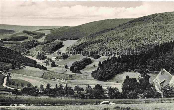 Winterbachtal Berleburg Bad NRW Landschaftspanorama