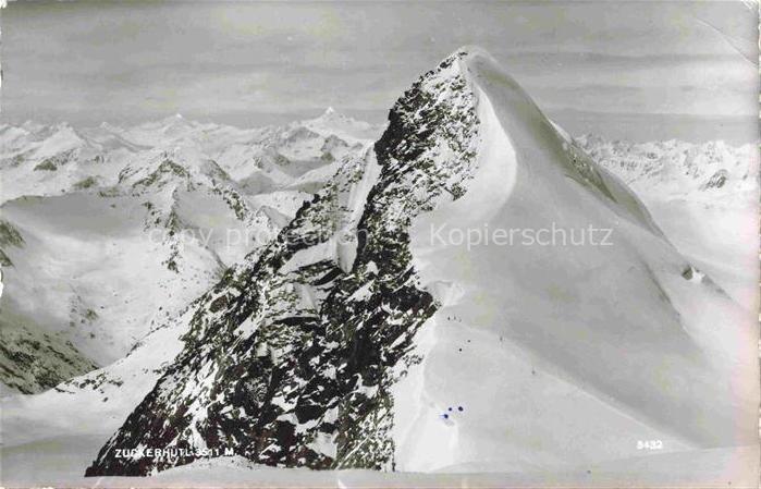 Zuckerhuetl Neustift Stubaital Tirol AT Gebirgspanorama im Winter Stubaier Alpen
