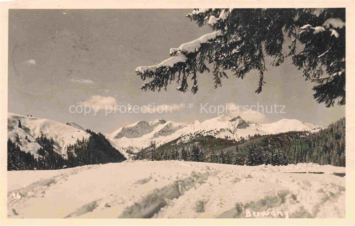 Berwang Tirol AT Winterpanorama Alpen