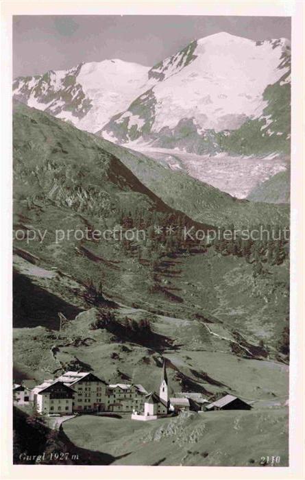 Gurgl Soelden oetztal Tirol AT Panorama oetztaler Alpen