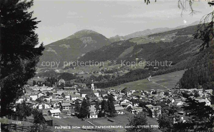 Fulpmes Innsbruck Tirol AT Panorama Blick gegen Patscherkofel