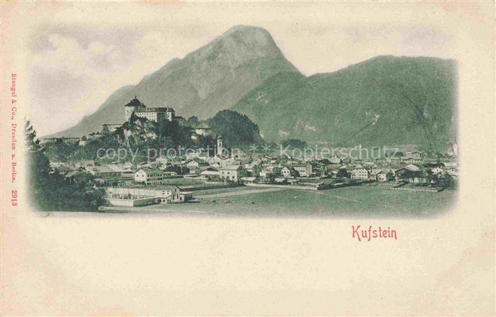 KUFSTEIN Tirol AT Panorama Schloss