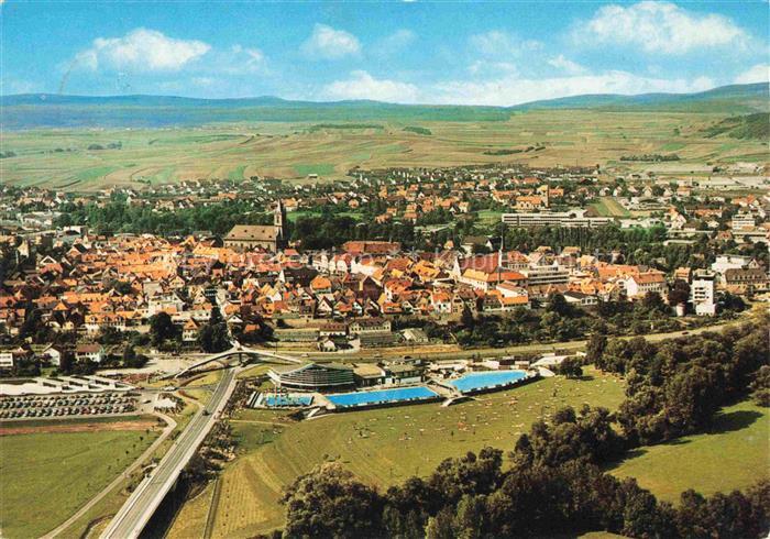 Bad Neustadt Saale Bayern Fliegeraufnahme