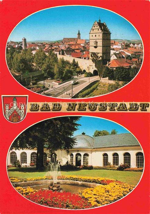 Bad Neustadt Saale Bayern Hohntor Kurpark Wandelhalle