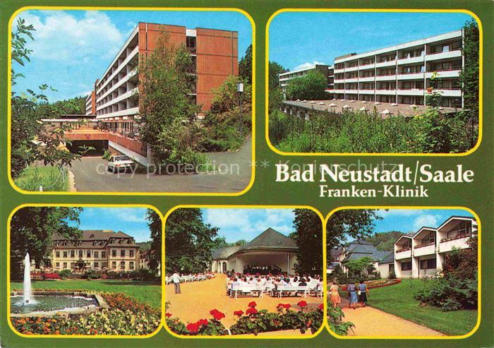 Bad Neustadt Saale Bayern Franken-Klinik Kurpark Kurkonzert