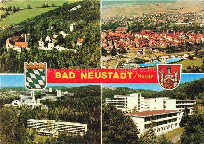 Bad Neustadt Saale Bayern Luftaufnahmen Rhoen-Klinikum