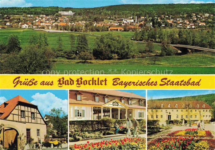 Bad Bocklet Bad Kissingen Bayern Teilansichten Bayerisches Staatsbad
