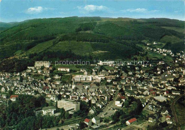 Laasphe BAD LAASPHE Panorama Kneipp-Heilbad Luftkurort