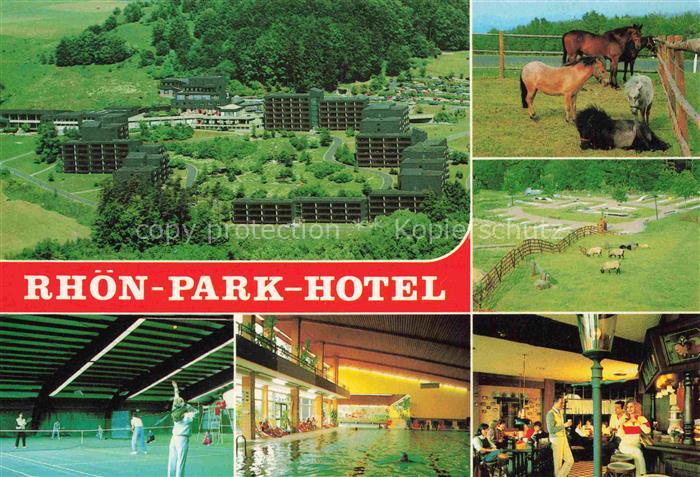 Roth-Hausen Rothausen Hoechheim Rhoen-Park-Hotel an der Rother Kuppe Tennishalle