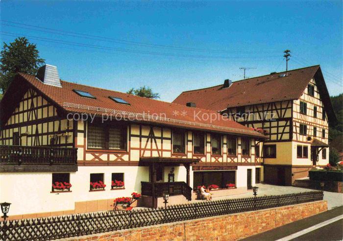Volkersbrunn Gasthaus zur Rose Fachwerkhaus