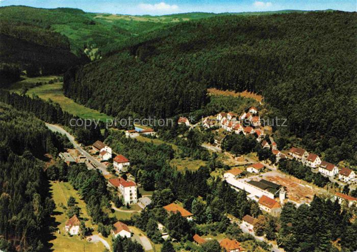 Heigenbruecken Panorama Luftkurort im Naturpark Spessart