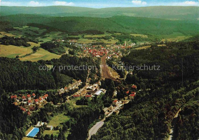 Heigenbruecken Panorama Luftkurort im Naturpark Spessart
