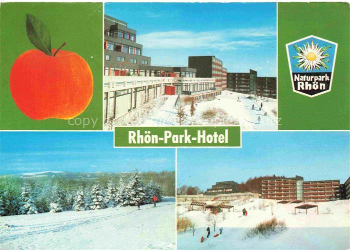 Hausen Rhoen Bayern Rhoen-Park-Hotel Winterpanorama