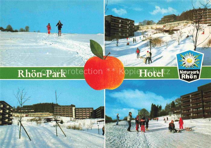 Roth Hausen Rhoen Rhoen-Park-Hotel Winterpanorama Wintersport