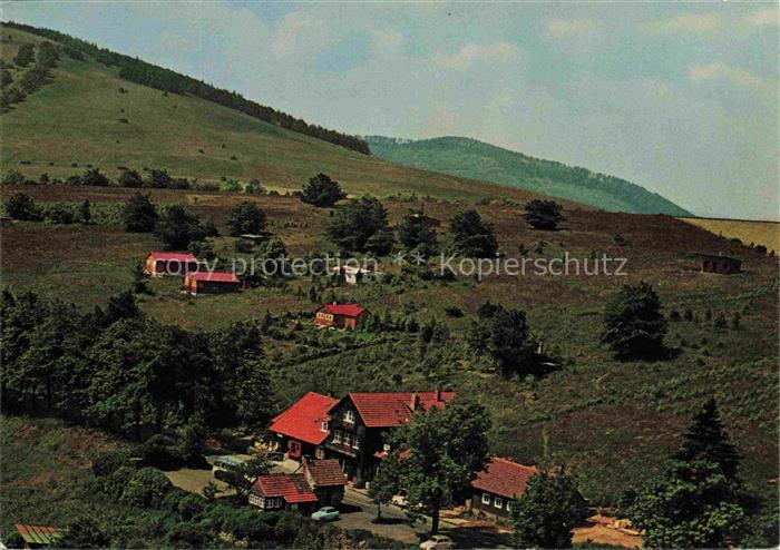Bischofsheim Rhoen Rhoenhaeuschen Berggasthof Pension