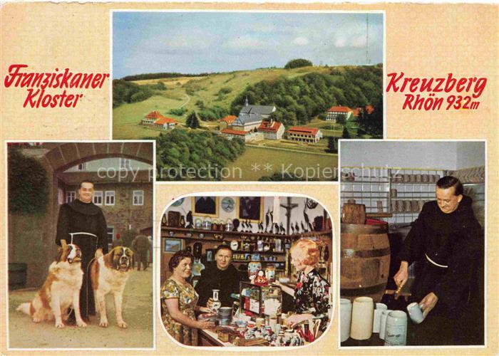 Bischofsheim Rhoen Franziskanerkloster Kreuzberg Wallfahrtsort am heiligen Berg