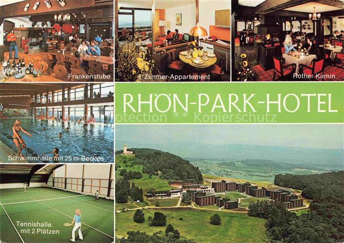 Roth Hausen Rhoen Rhoen-Park-Hotel Frankenstube Appartment Rother Kamin Hallenba