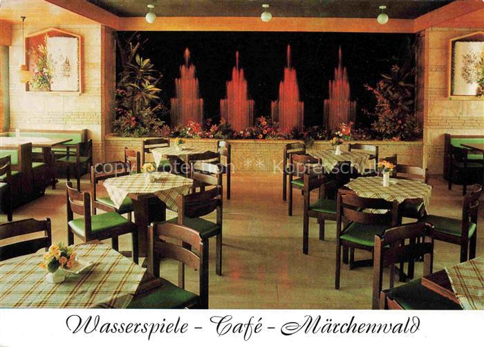 Sambachshof Hassberg-Maerchenwald Wasserspiele Café