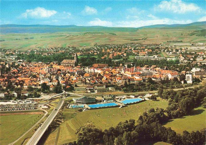 Bad Neustadt Saale Bayern Fliegeraufnahme