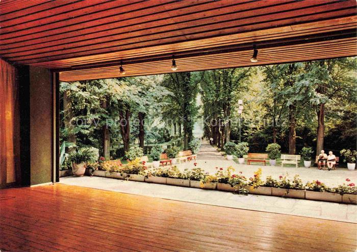 Bad Koenigshofen Bayern Kurpark Konzertpavillon Buehne