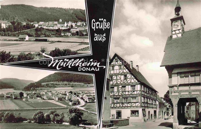 Muehlheim Donau Panorama Gasthaus zum Roessle