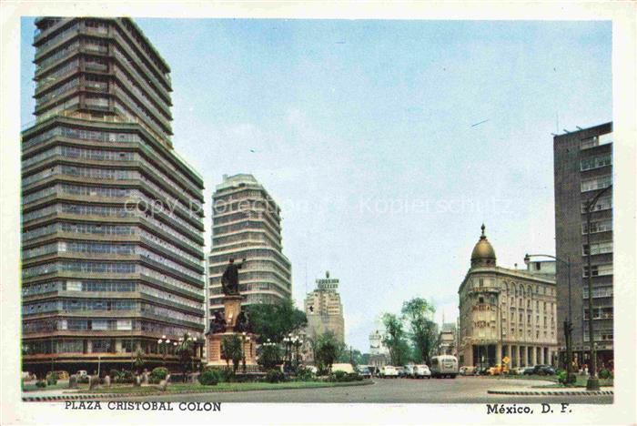 Mexiko Mexico Plaza Cristobal Colon