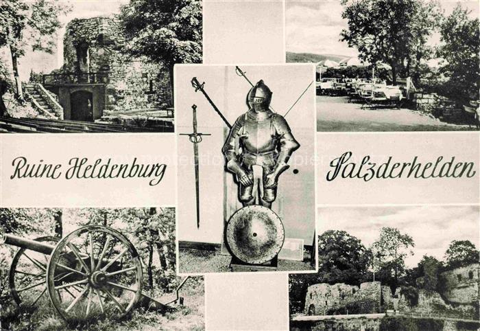 Salzderhelden Einbeck Northeim Niedersachsen Ruine Heldenburg mit Museum Kaffeet