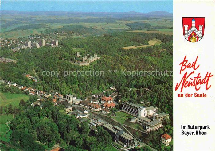 Bad Neustadt Saale Bayern Fliegeraufnahme