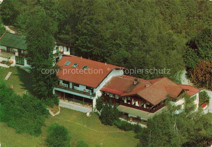 Ruhpolding Bayern Sporthotel Gaestehaus Am Westernberg Fliegeraufnahme
