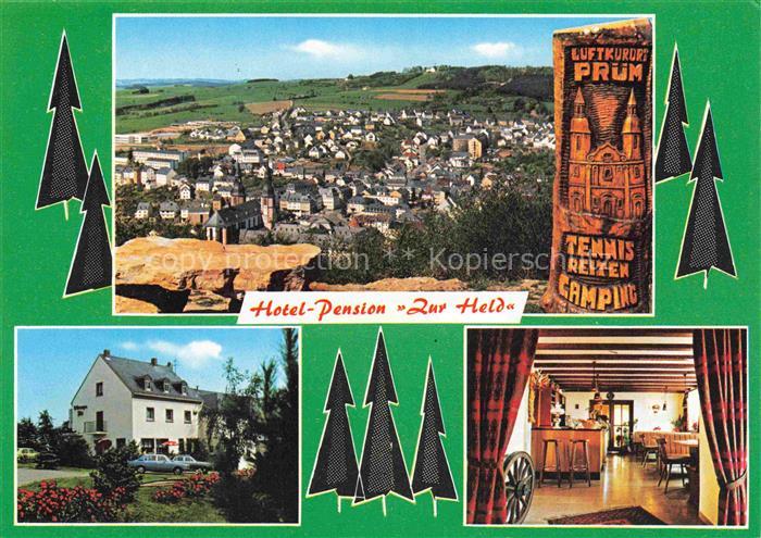 Held Pruem Eifel Rheinland-Pfalz Panorama Hotel Pension Zur Held Gaststube
