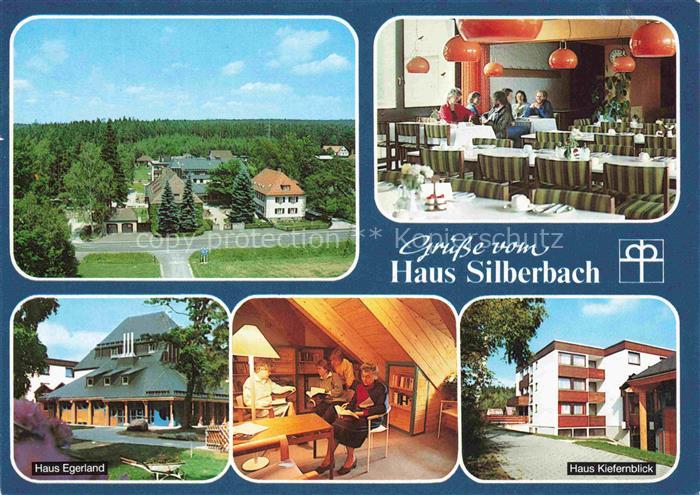 Selb Oberfranken Bayern Haus Silberbacch Gastraum Haus Egerland Haus Kiefernblic