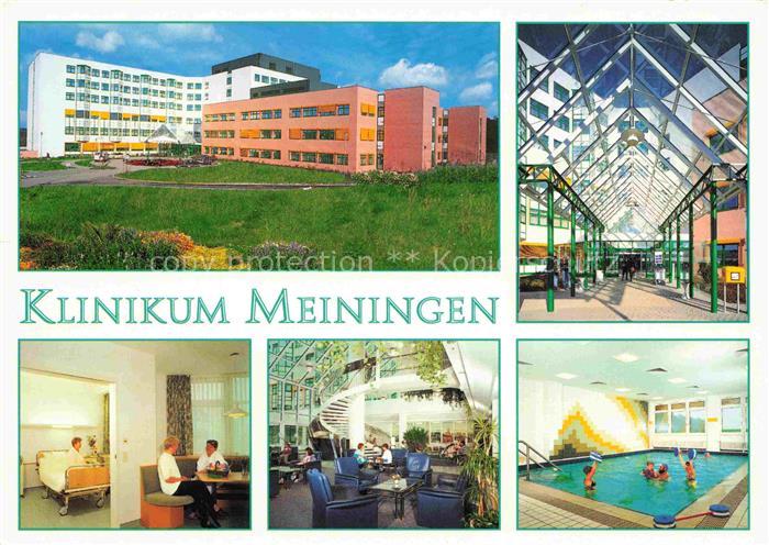Meiningen Thueringen Klinikum Meiningen Zimmer Gastraum Hallenbad