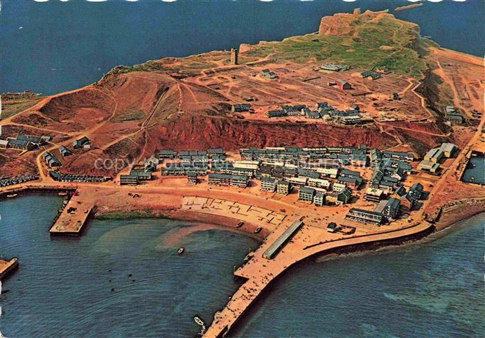 HELGOLAND Insel Schleswig-Holstein Fliegeraufnahme
