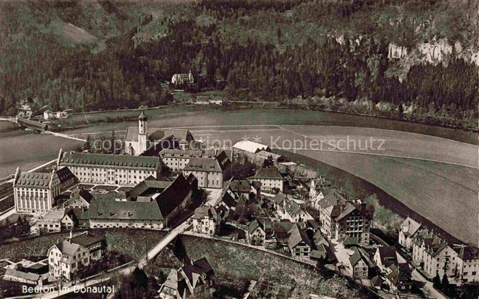 Beuron Donautal Fliegeraufnahme