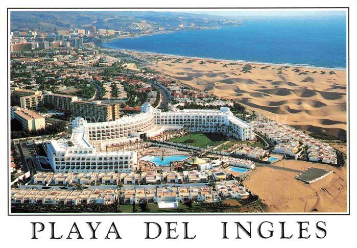 Playa del Ingles Gran Canaria ES Riu Palace Fliegeraufnahme